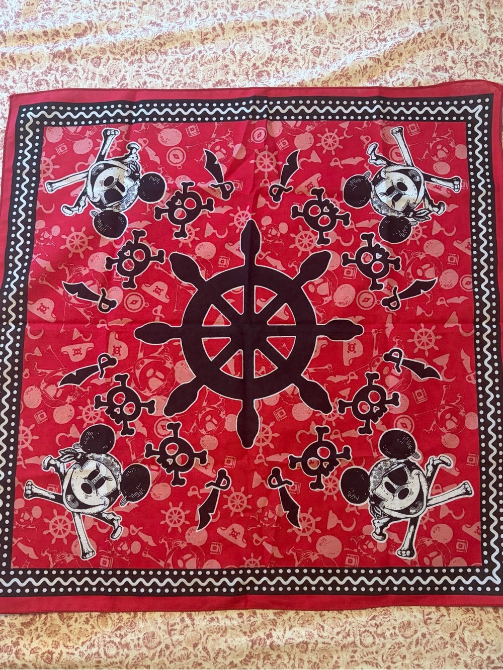 Disney Pirate Scarf set of 4